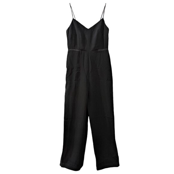 NWT Anthropologie Magdalena Black Jumpsuit by Maeve Size 4 - Picture 5 of 10